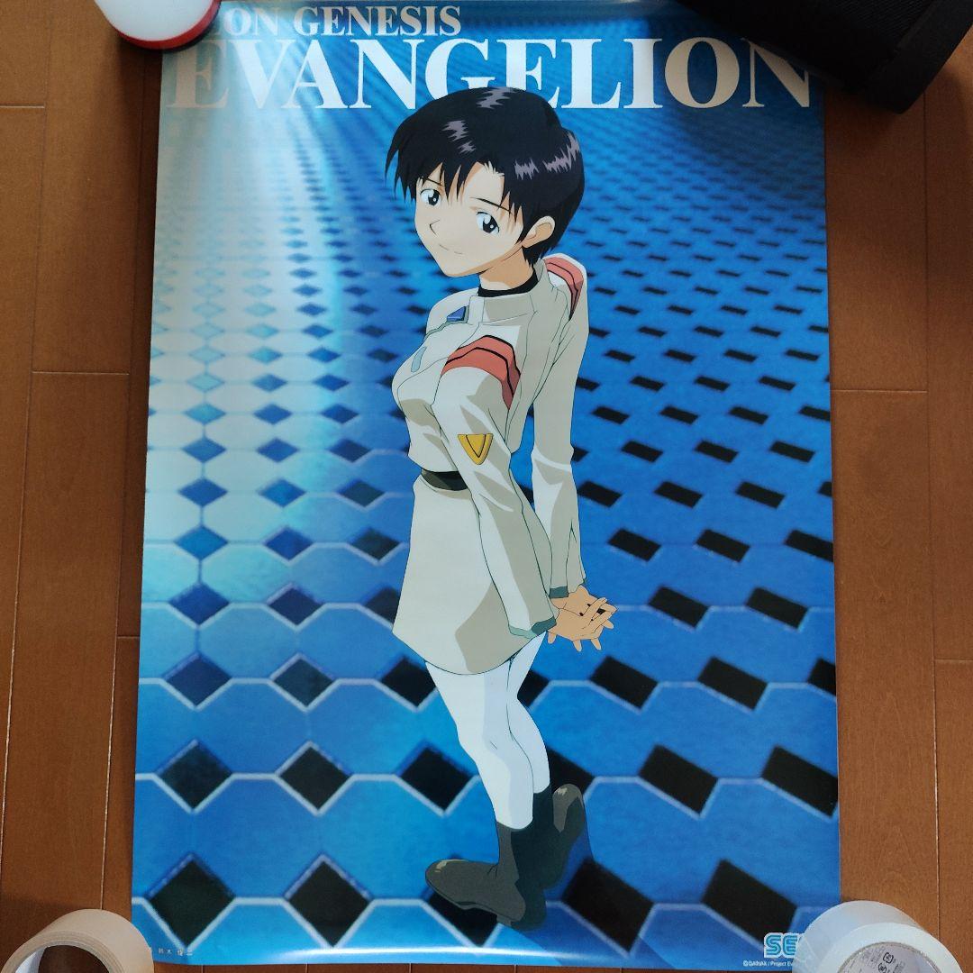 SEGA プライズ 新世紀エヴァンゲリオン ポスター８種類セット