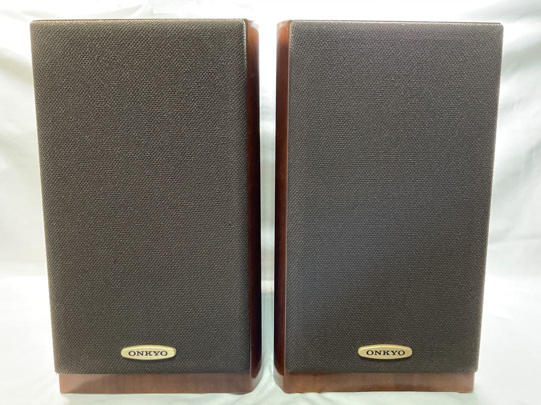 ONKYO D-102AX ブックシェルフ型スピーカー エッジ交換済み