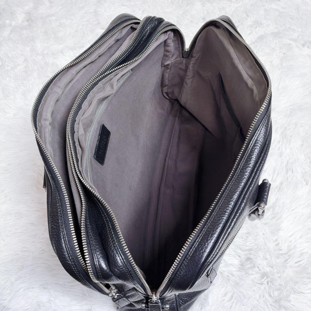 BARNEYS NEWYORK レザー 2way ショルダー A4 通勤 仕事