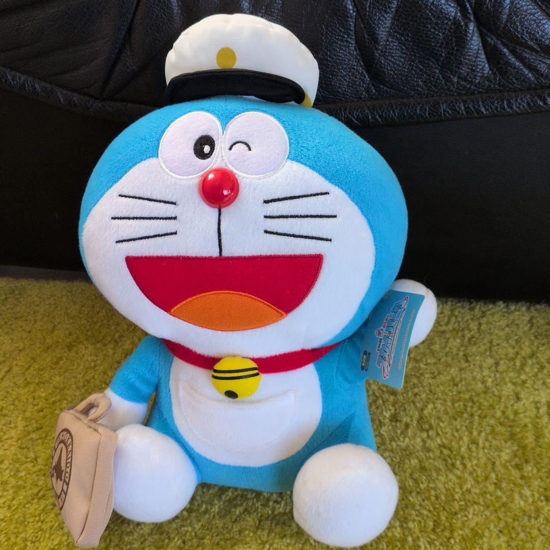 ドラえもん わくわくスカイパーク限定　SL北海道ぬいぐるみ　ドラえもん　非売品