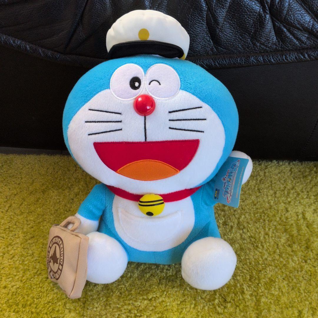 ドラえもん わくわくスカイパーク限定　SL北海道ぬいぐるみ　ドラえもん　非売品
