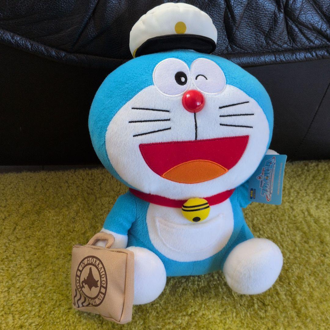 ドラえもん わくわくスカイパーク限定　SL北海道ぬいぐるみ　ドラえもん　非売品