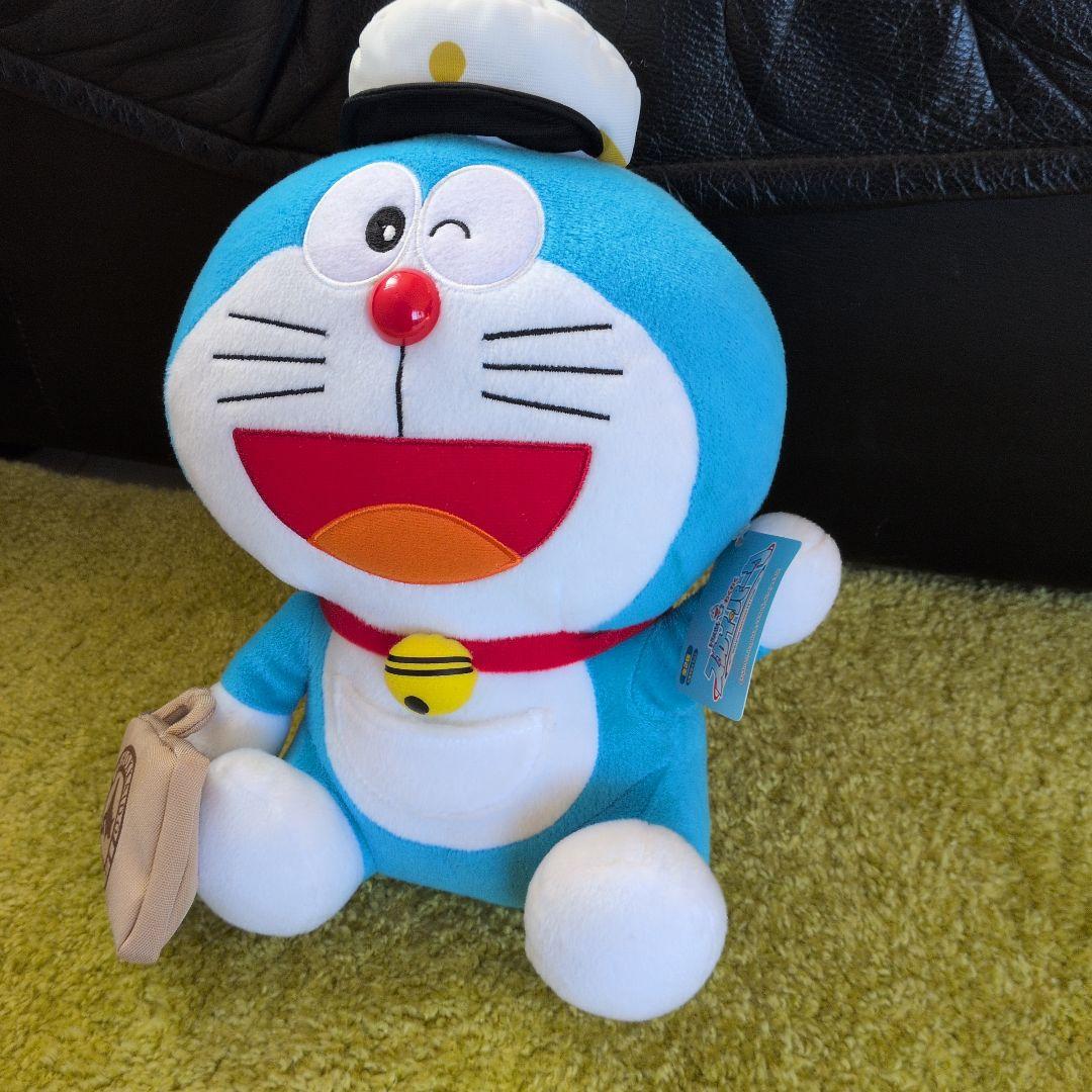 ドラえもん わくわくスカイパーク限定　SL北海道ぬいぐるみ　ドラえもん　非売品