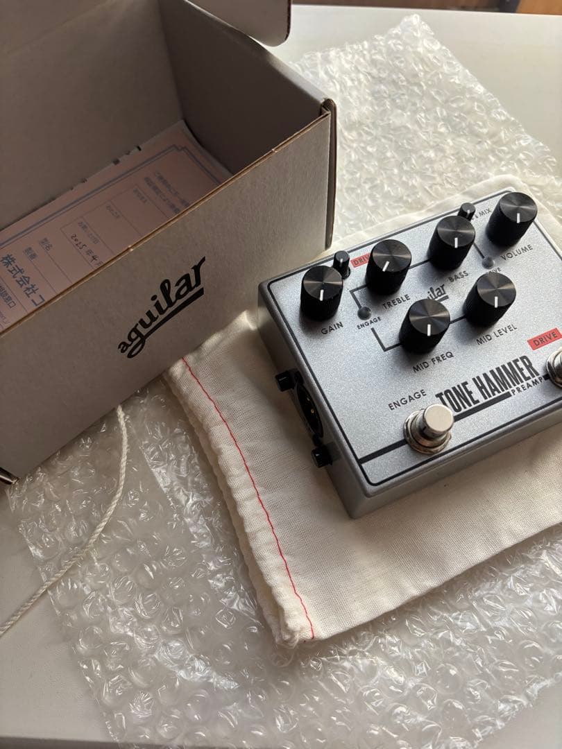 Aguilar Tone Hammer Preamp ベースエフェクター