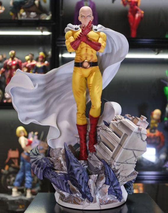 ワンパンマン サイタマ ガレージキット ガレキ スタチュー ③