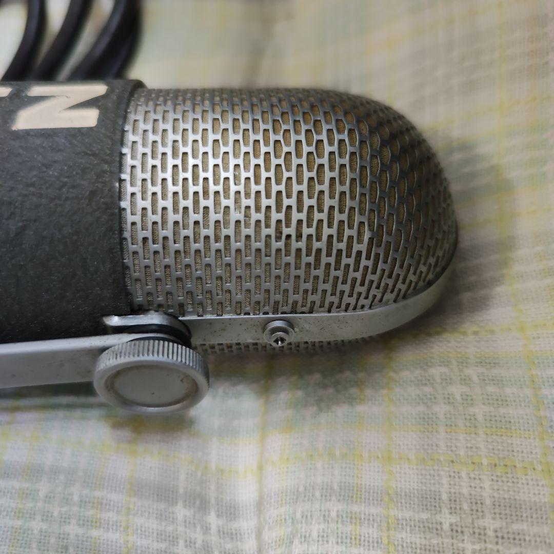 NHK ロゴマイクロフォン 東芝製レトロデザイン 動作品