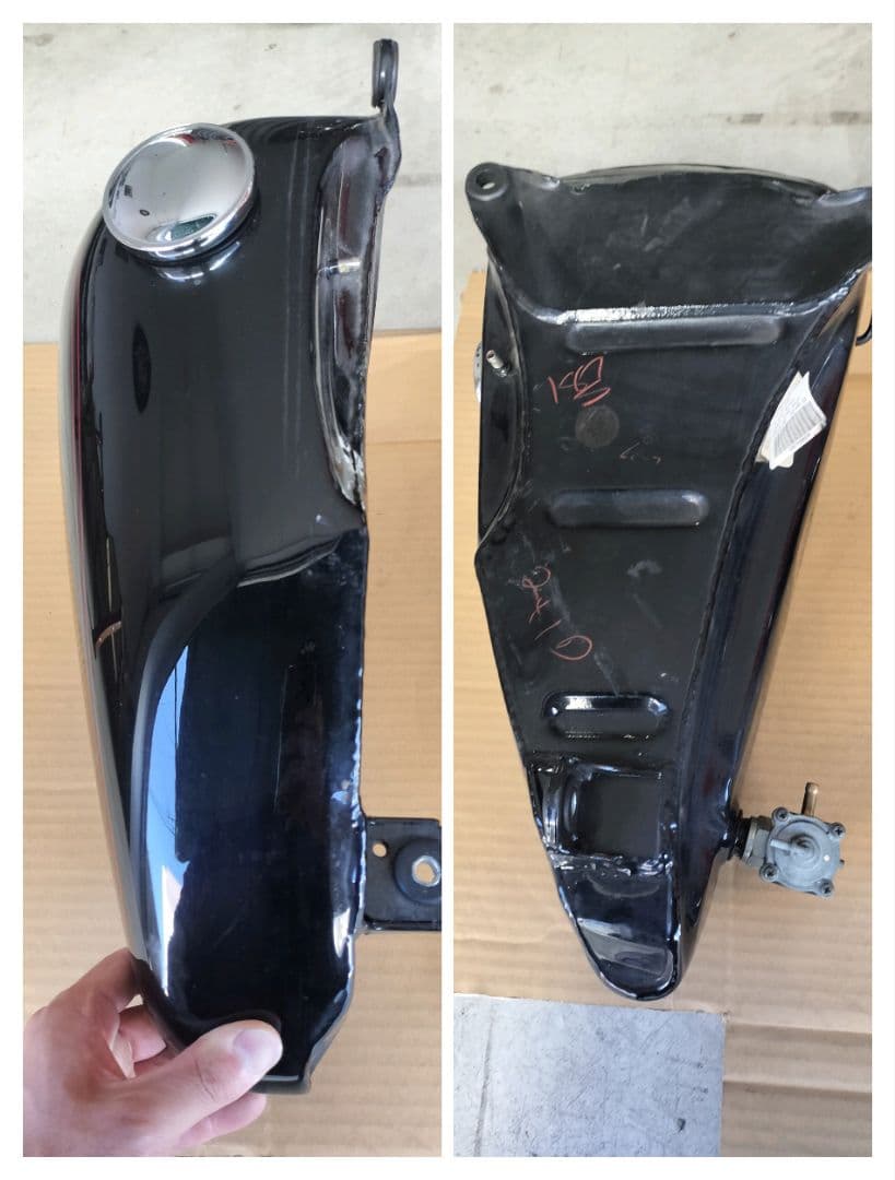 ハーレー　最終エボファットボーイ　純正燃料タンク