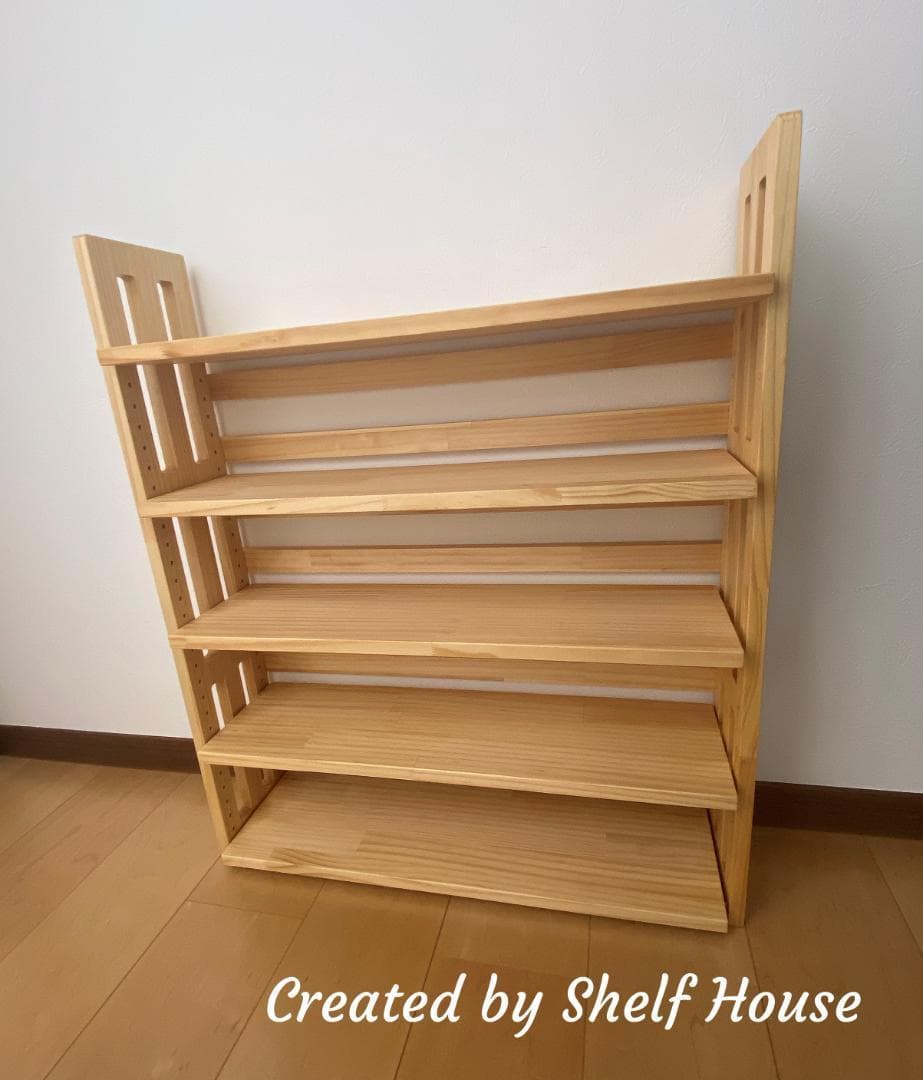 スリム収納棚 E ハンドメイド