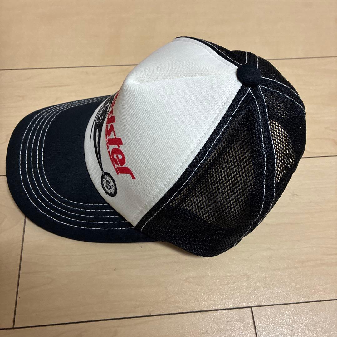 Hystericglamour speedster キャップ ホワイト/ブラック