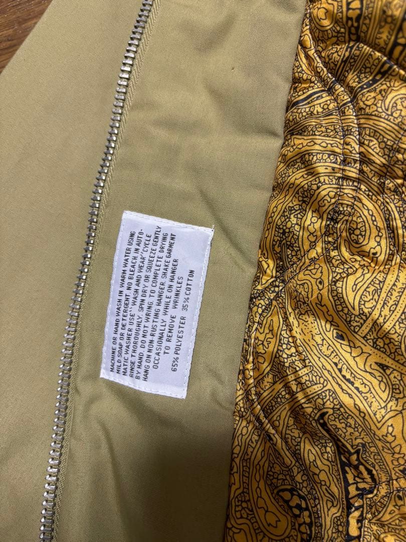 極美品 ダービーオブサンフランシスコ ダービージャケット カーキ　Ｌ