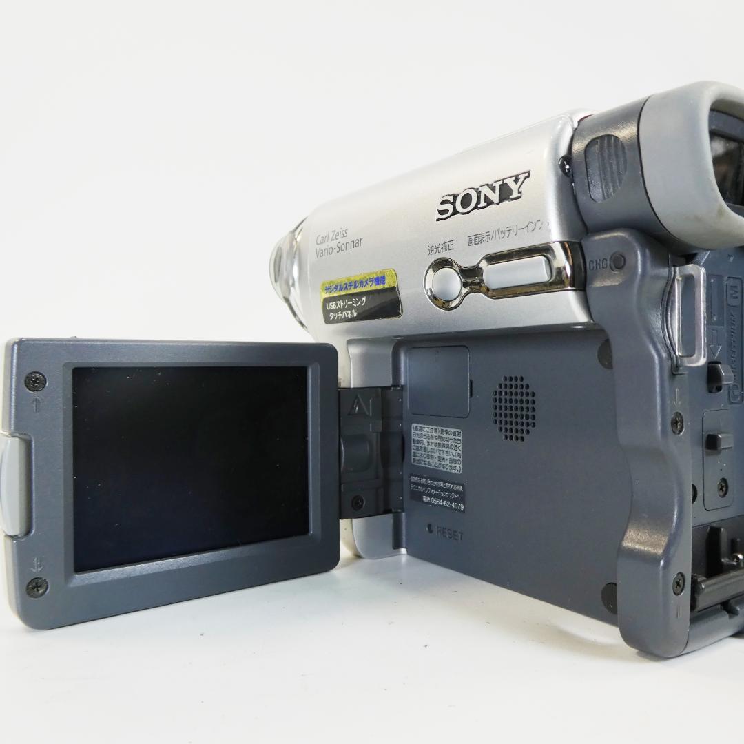動作品ソニー DCR-TRV33 MiniDVビデオカメラ　DVDダビングに最適