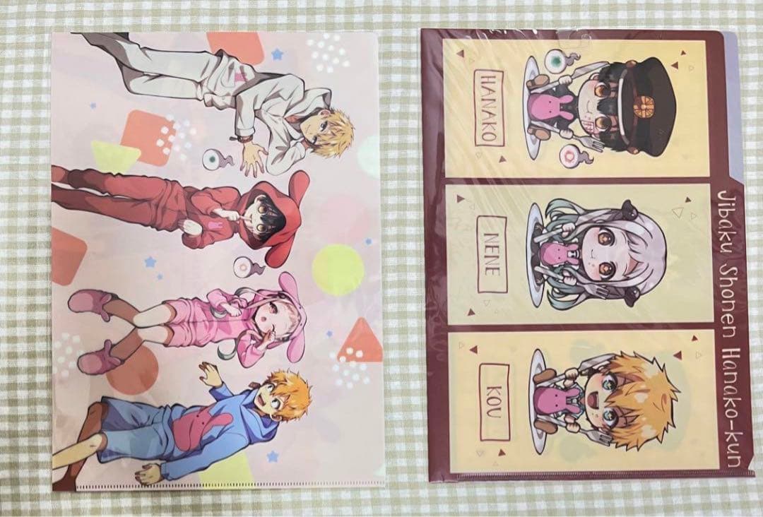 地縛少年花子くん 下敷き クリアファイル 12点