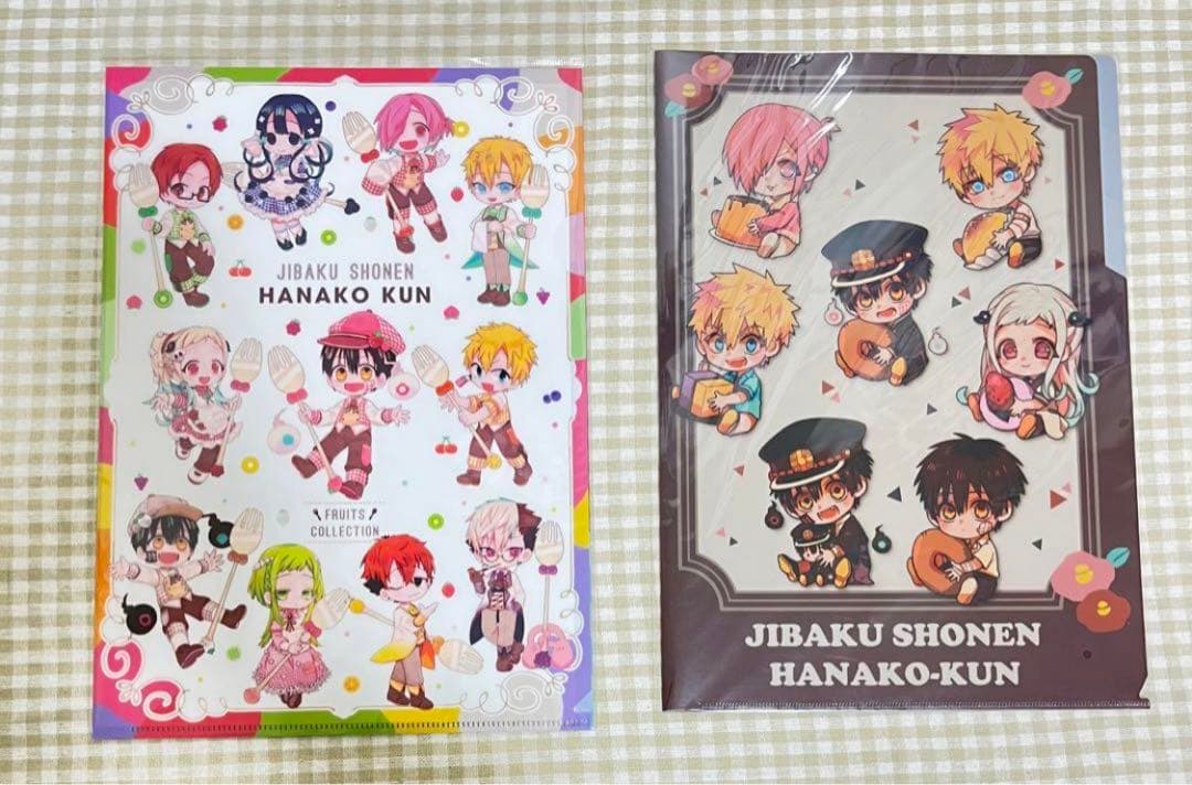 地縛少年花子くん 下敷き クリアファイル 12点