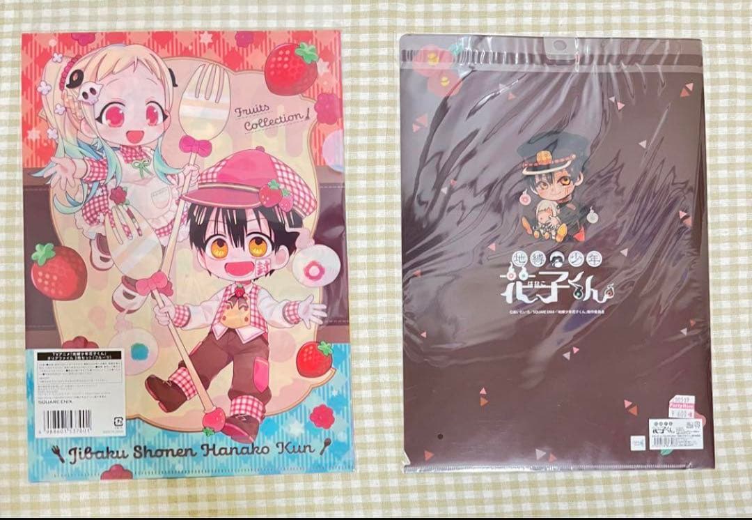 地縛少年花子くん 下敷き クリアファイル 12点