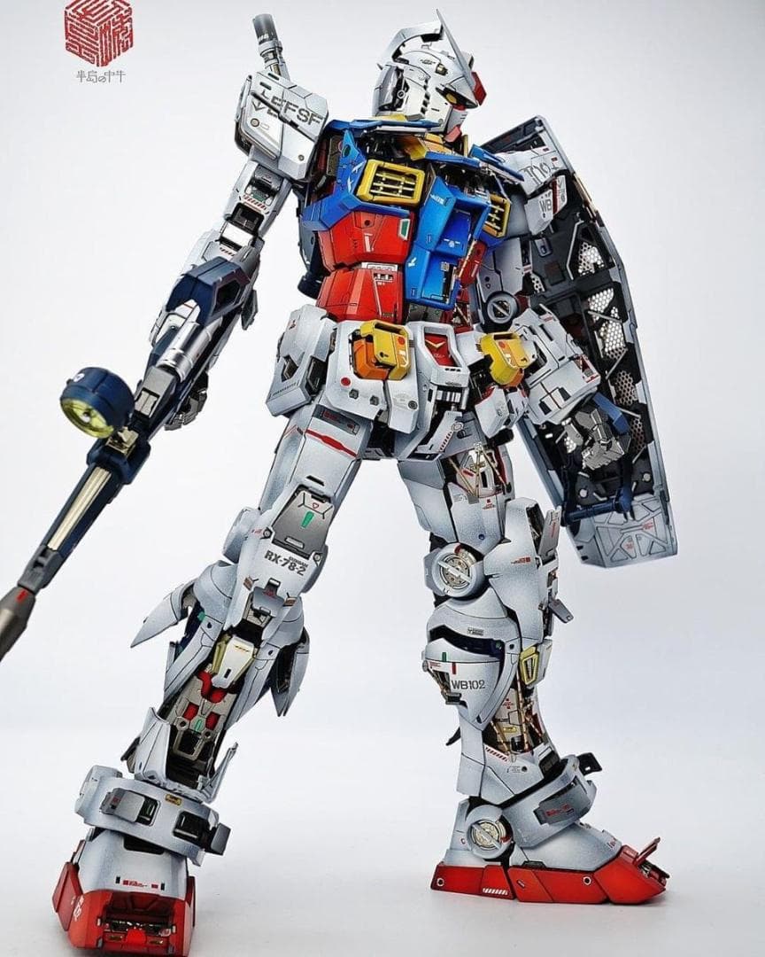 いいね不要　1/60 RX-78-2 ガンダム フルメカニクス PGU カスタム