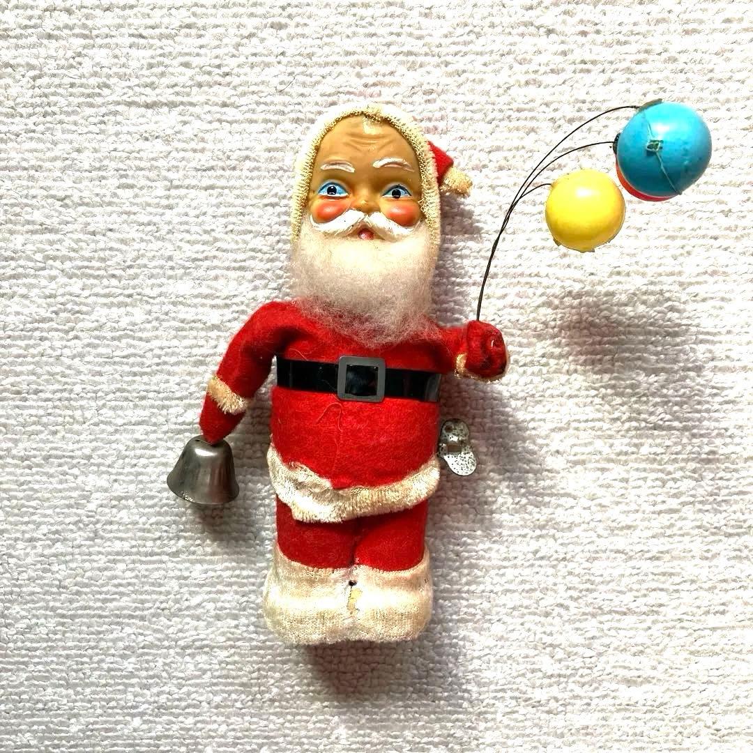 ★超レア★ ヴィンテージ　ブリキのバルーンサンタ　オリジナル箱付き　日本製