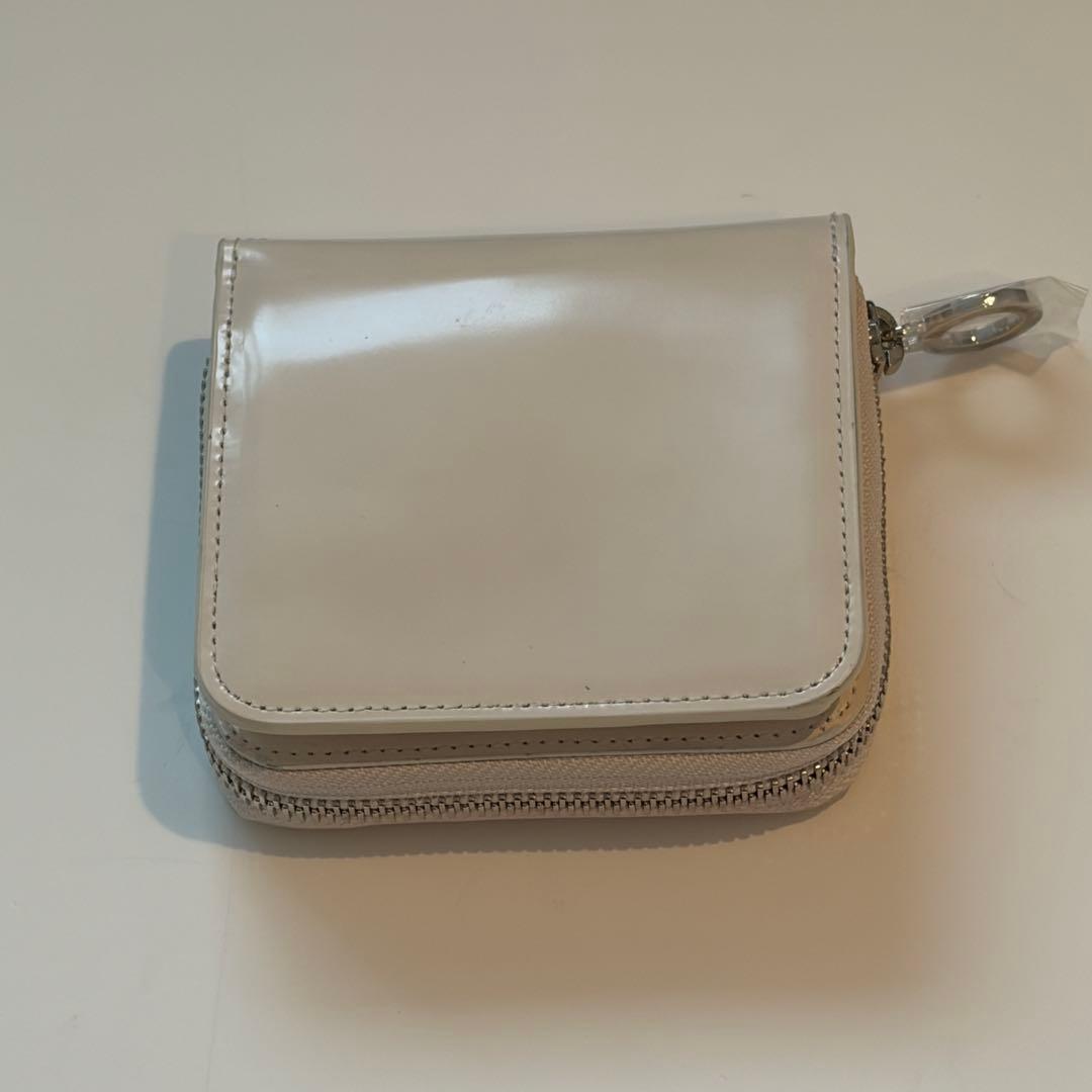 バインダー　ウォレット　アイボリー　韓国　貯金