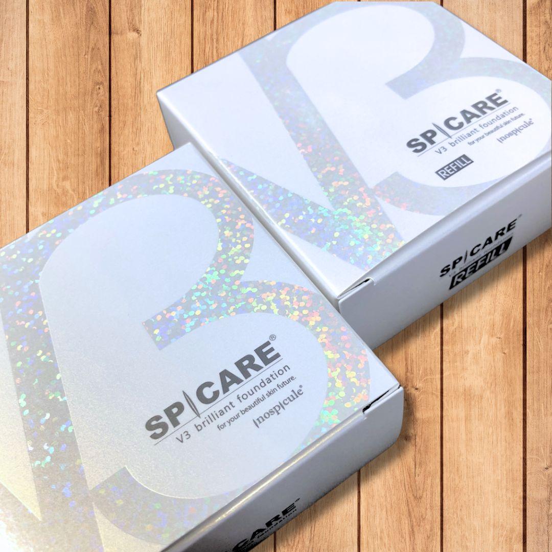 スピケア V3 ブリリアントファンデーション 本体 レフィル セット 新品