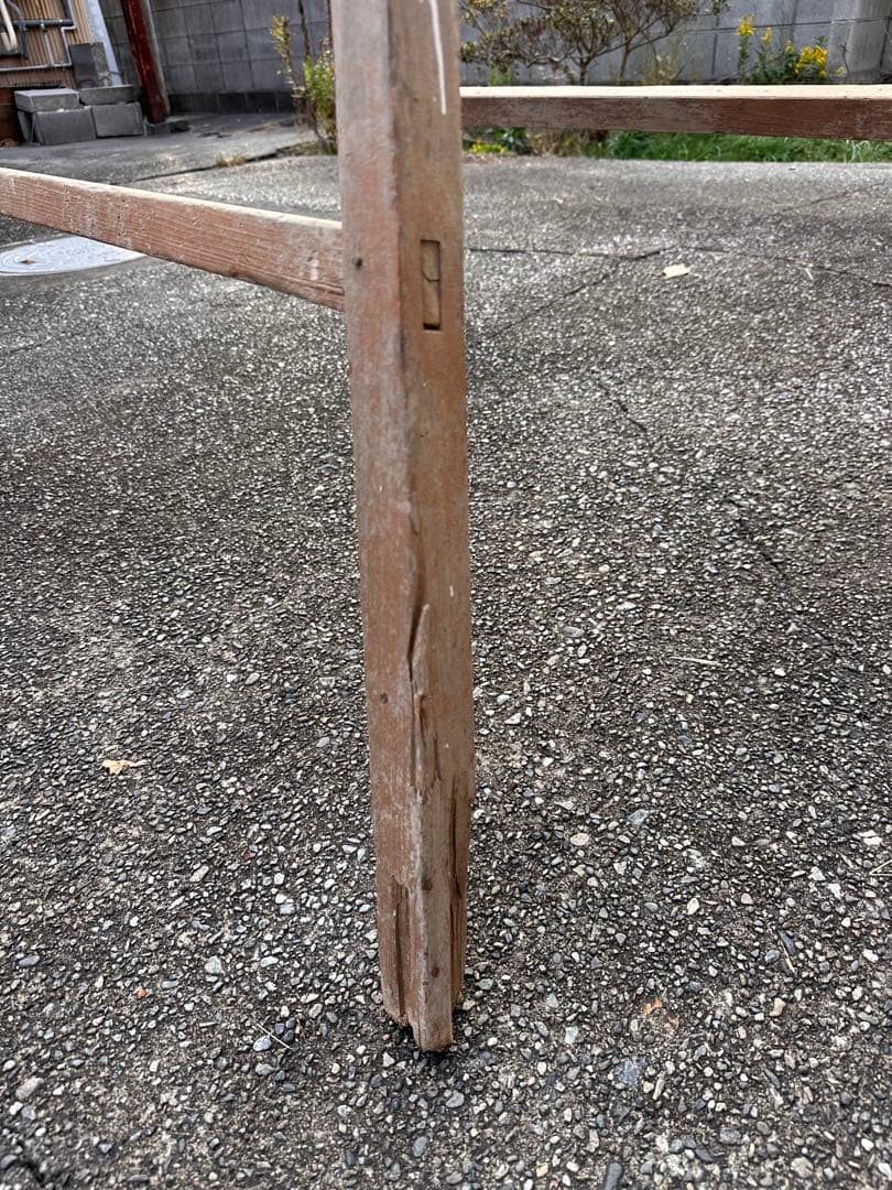 木製脚立 6段 ナチュラルウッド