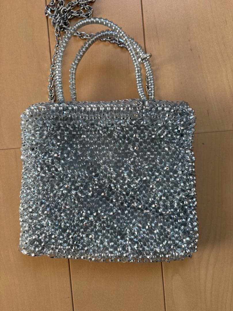 アンテプリマ ペルラグリッター スクエア シルバー