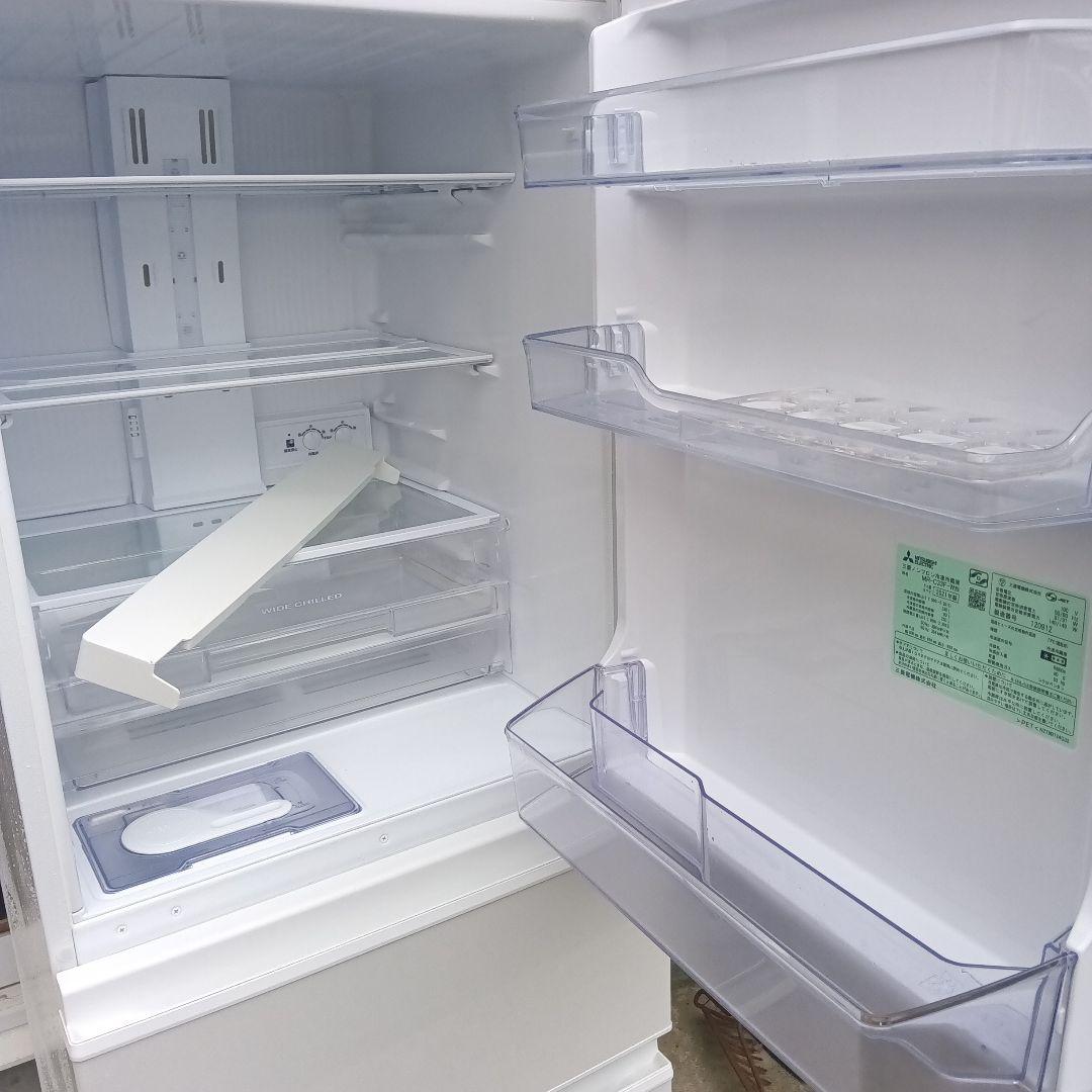 大型冷蔵庫　330L 3ドア　2021年製　三菱電機　高年式　関東限定