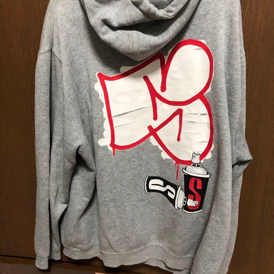STUSSY90s スプレー缶 パーカー