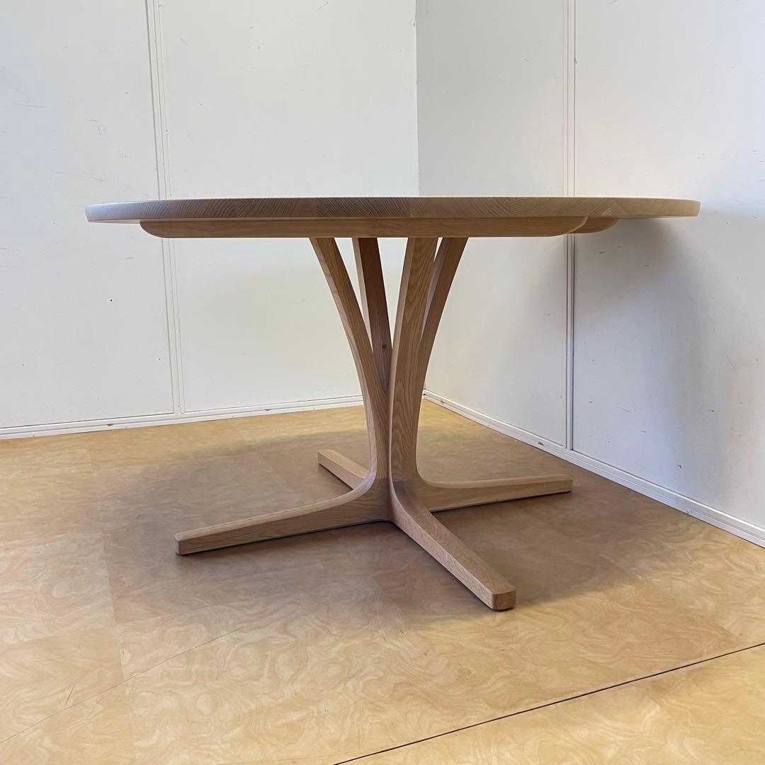 オニャンコポン カリモク 丸テーブル 幅120 ダイニングテーブル 円形