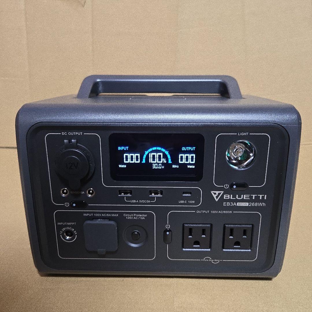 BLUETTI EB3A ポータブル電源