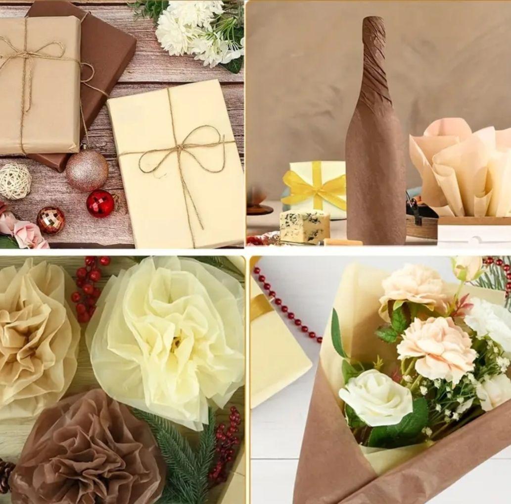 No.20　薄葉紙　茶系　5色×各5枚　計25枚