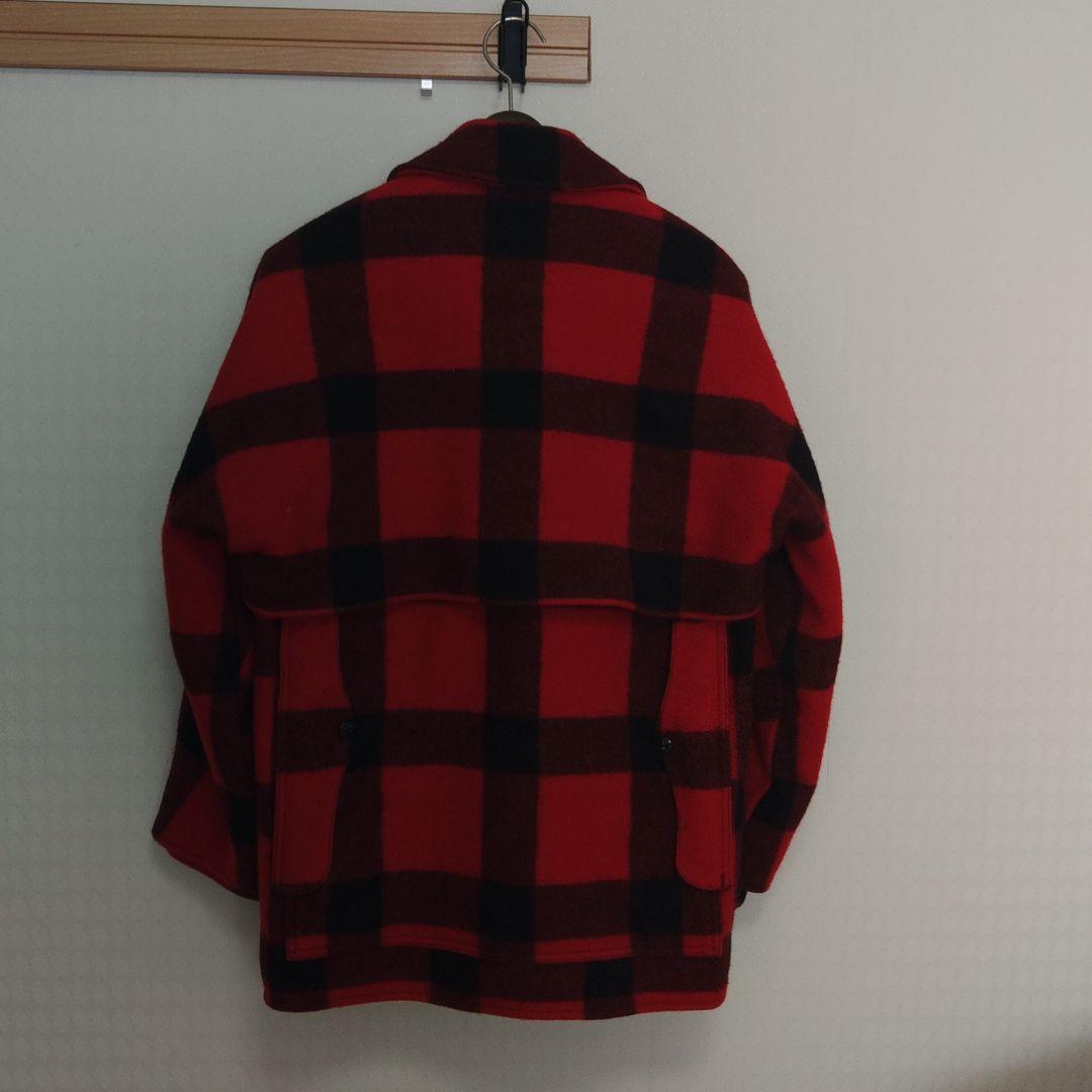 Filson Co. 赤黒チェックジャケット サイズ38　ダブルマッキーノ