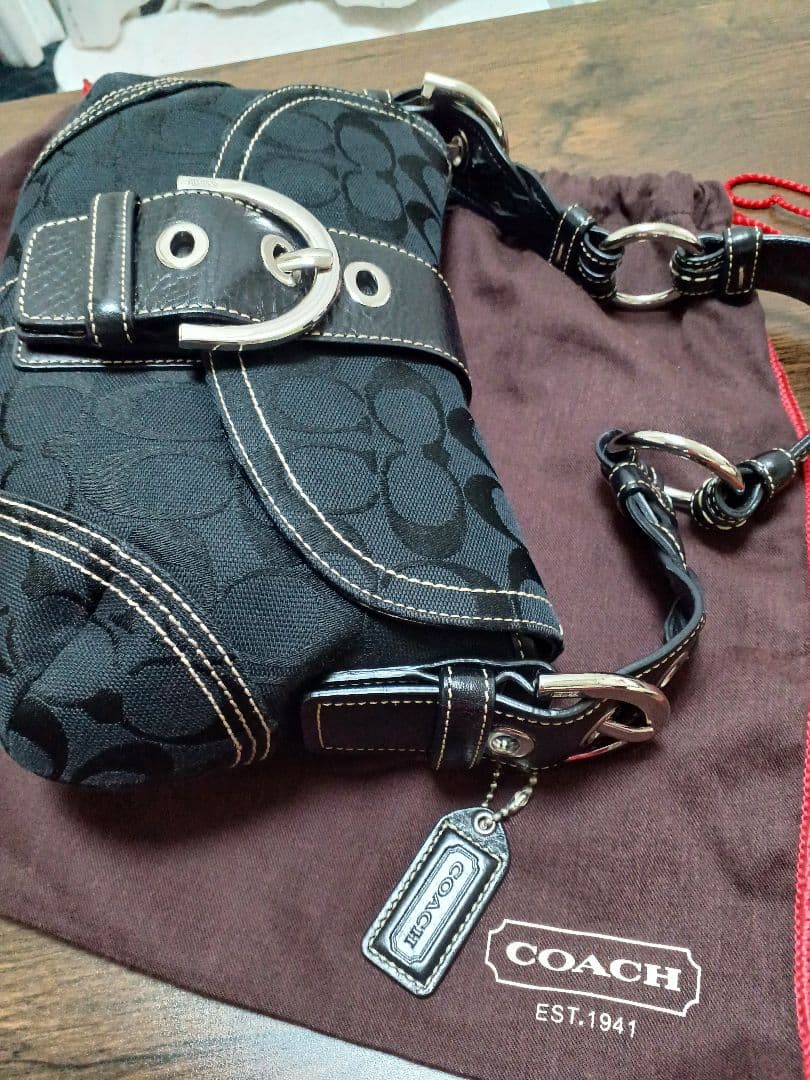 COACH ショルダーバッグ ブラック