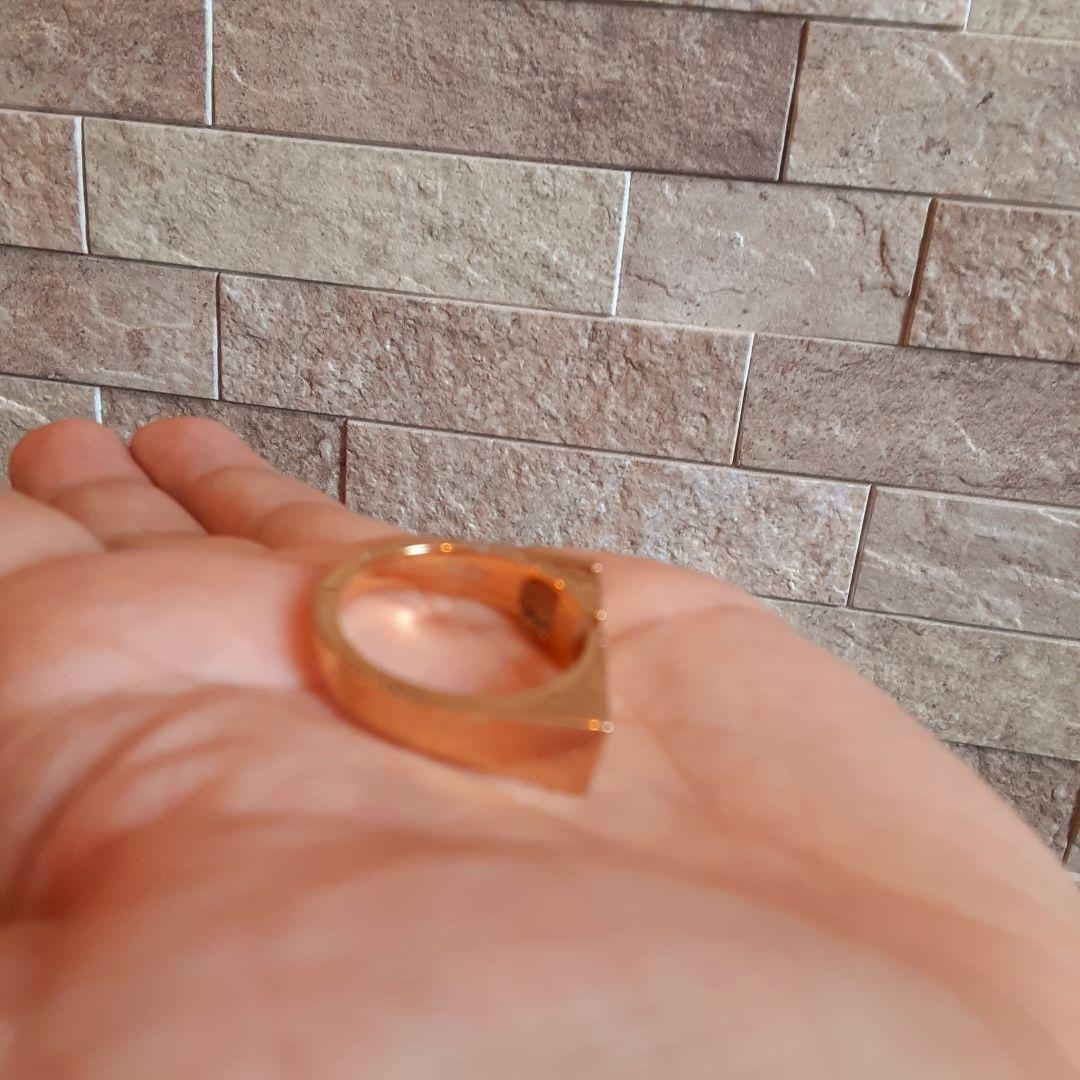 FENDI フェンディ GGロゴ 9000L リング 指輪 ゴールド