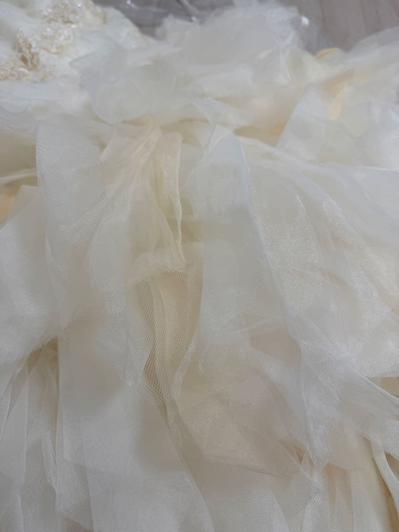 R*）様 ホワイト ウェディングドレス