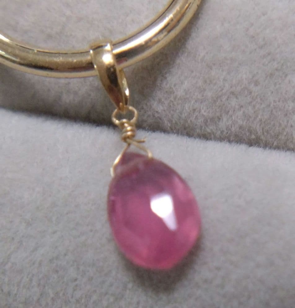 pekorin様おまとめ【k18ネックレストップ】ルビー　など4点