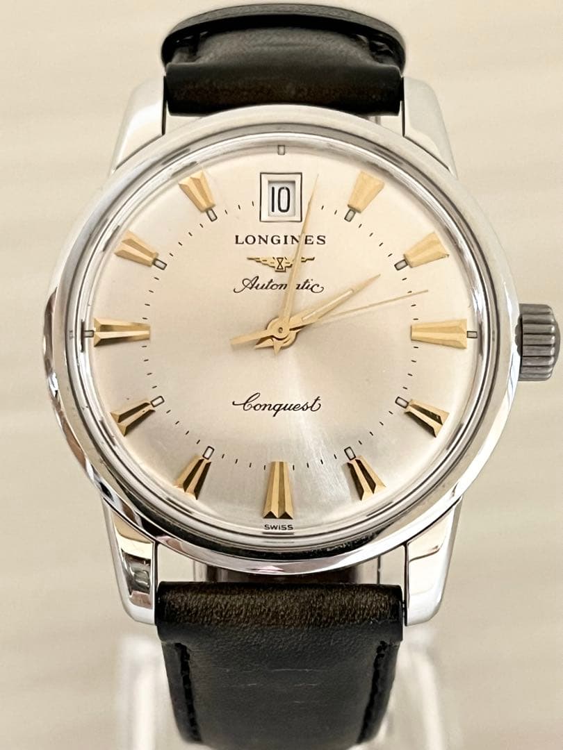 LONGINES ロンジン　コンクエスト　ヘリテージ　自動巻　箱付き