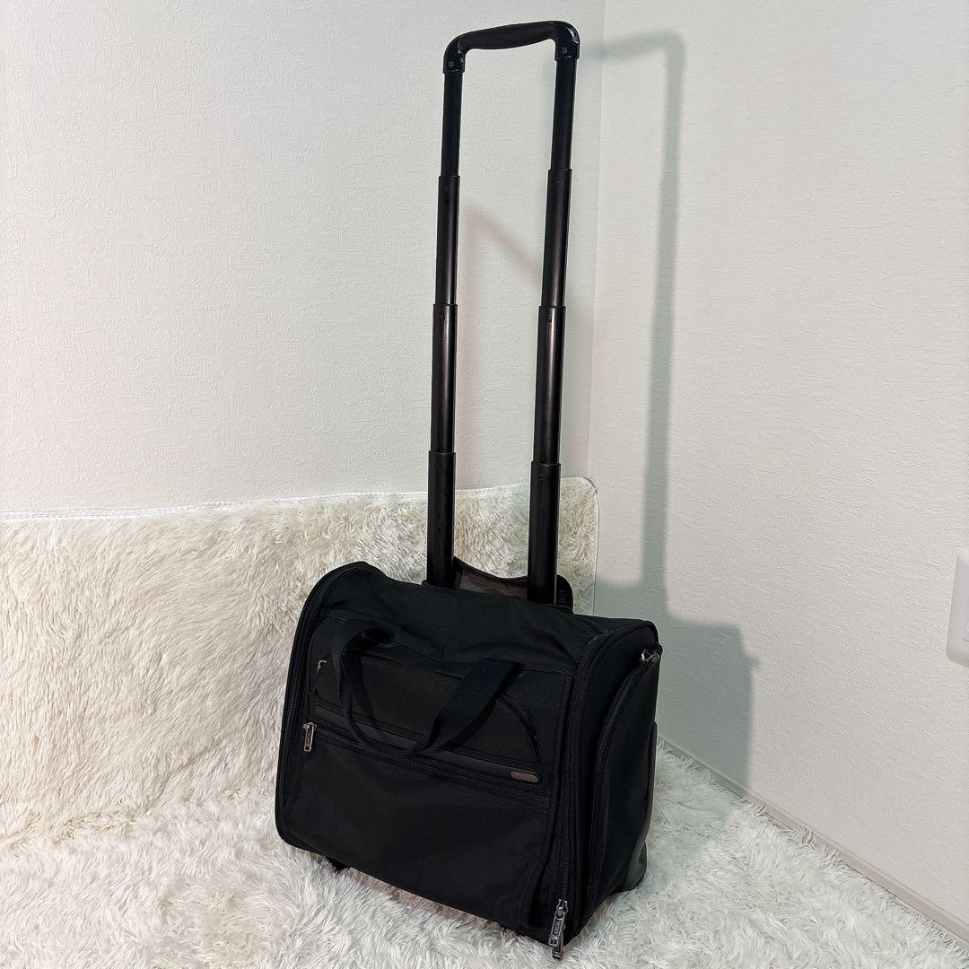 ✨良品✨ TUMI キャリーケース 機内持ち込み可能 ブラック キャスター付き