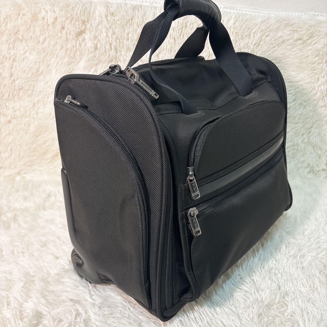 ✨良品✨ TUMI キャリーケース 機内持ち込み可能 ブラック キャスター付き