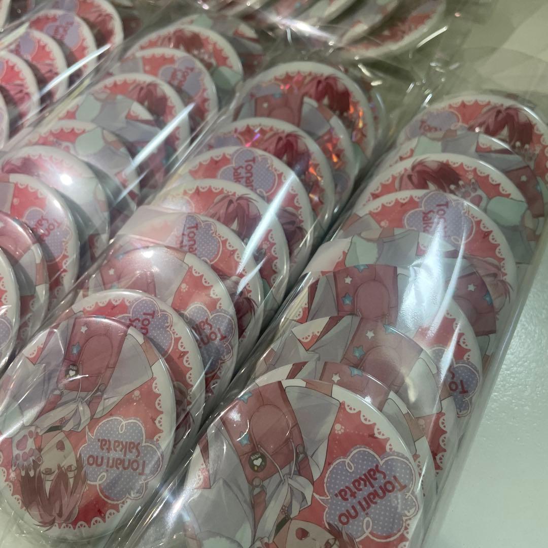 L86.浦島坂田船 ハロパ 2023 等身 缶バッジ となりの坂田 等身 猫