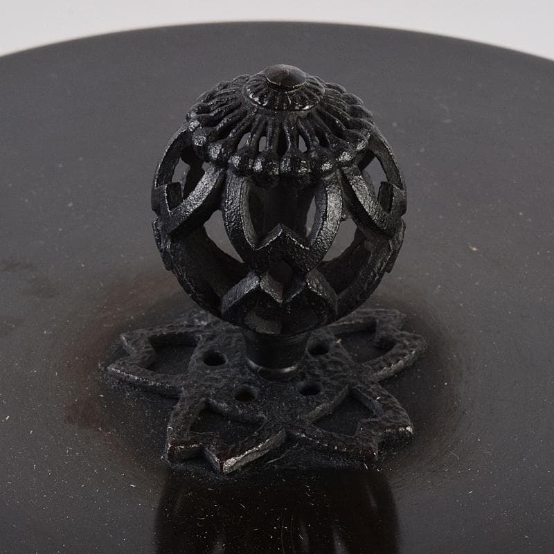 煎茶道具　釜師　菊地政光作　浜松文　鶴首釜　共箱　C　R8884B