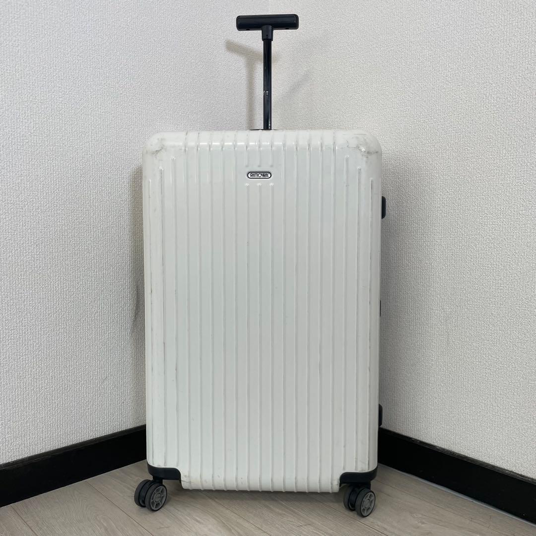 【廃盤希少】RIMOWA サルサエアー80L 4輪　ホワイト　820.70
