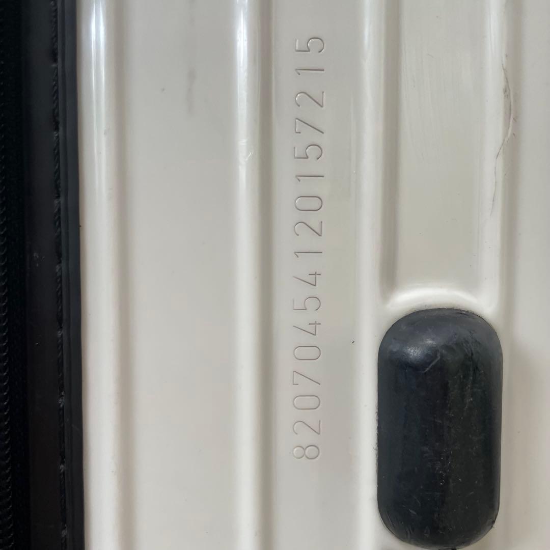 【廃盤希少】RIMOWA サルサエアー80L 4輪　ホワイト　820.70