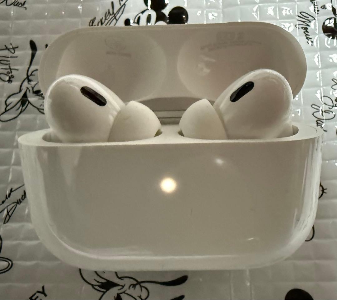 AirPods Pro 2本体 & ケース付き(カラビナcoach)