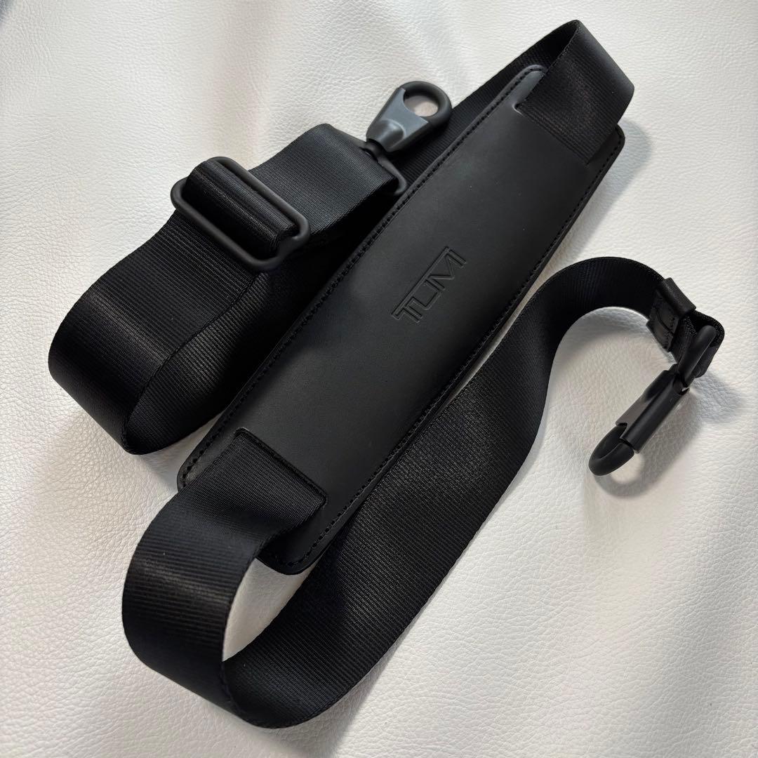 TUMI ビジネスバッグ 本革 レザー 2way 保存袋 ショルダー ブラック