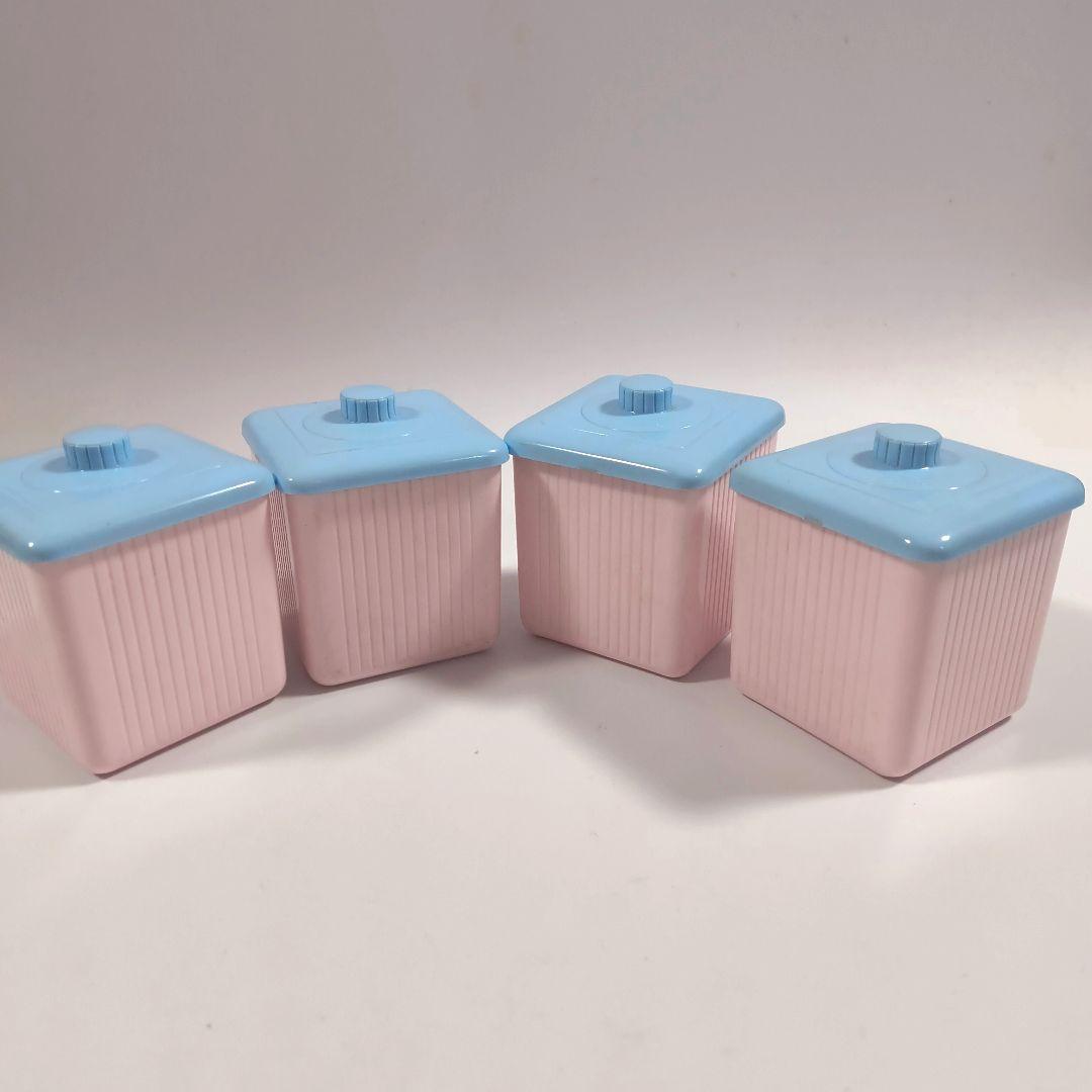 ビンテージ ナーサリーセット ベビーキャニスター アヒルの絵柄