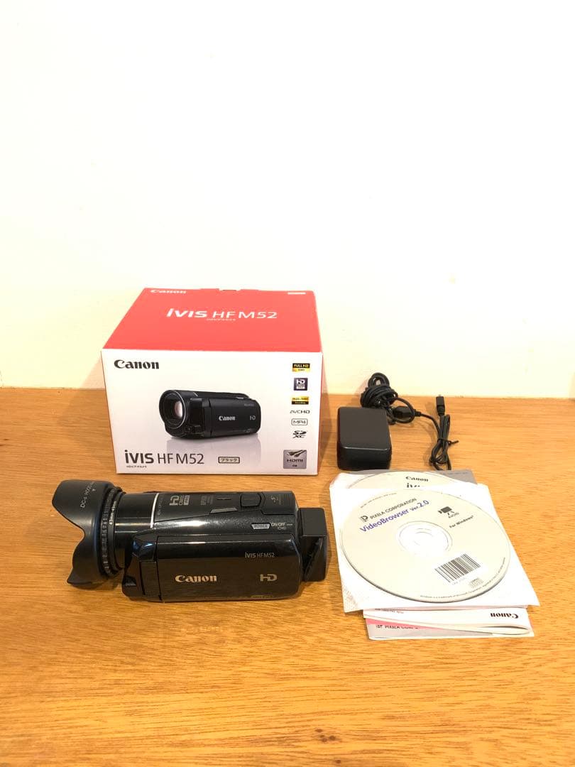 Canon iVIS HF M52 レンズフード付