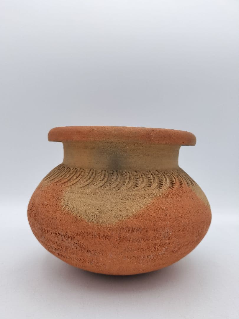 b987　建水 ハンネラ写 山崎宗元 木箱 茶道具　古物