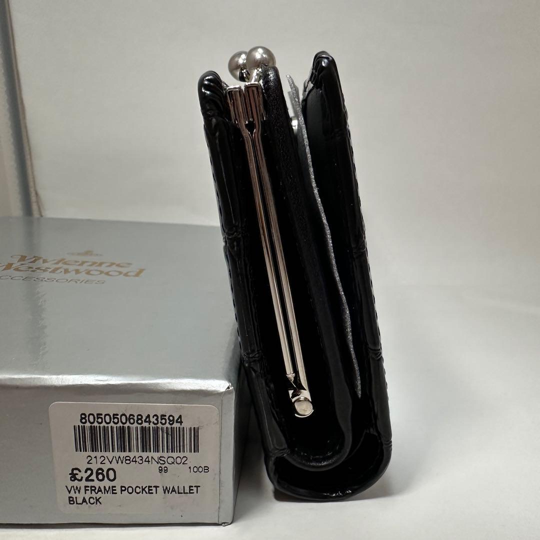 【希少！新品】Vivienne Westwood 二つ折り財布 がま口