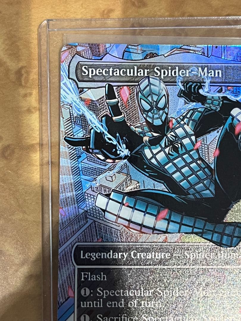 スペクタキュラー スパイダーマン テクスチャー・Foil ボーダーレス