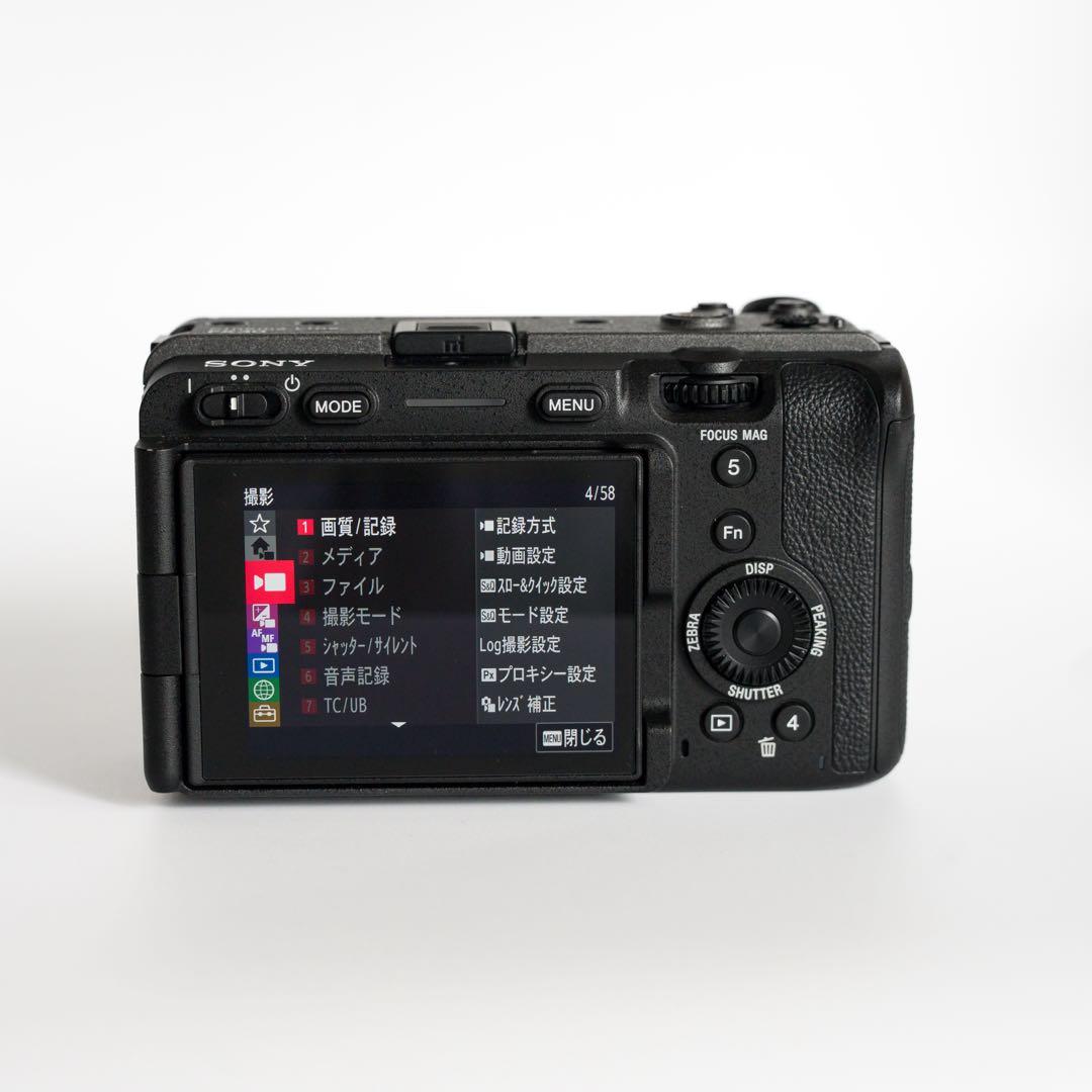 【中古美品】SONY Cinema Line ILME-FX30B おまけ付き