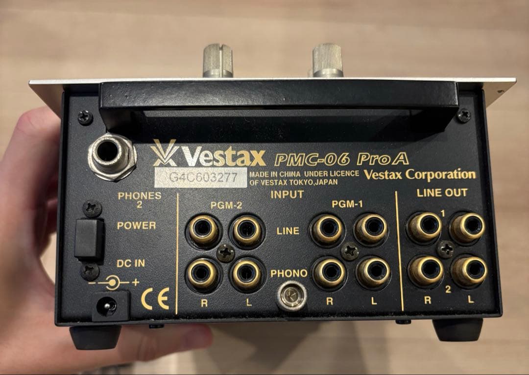 【美品】Vestax PMC-06 Pro A DJミキサー